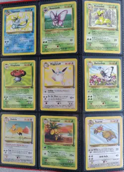 Complete Jungle Set 64/64 Pokemon Cards WOTC TCG 1999 Jolteon Flareon Vaporeon - Image 4