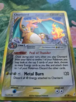 Charizard delta EX14: EX Crystal Guardians (4/100) Holo Rare Pokemon Card HP - Image 2