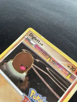 Nintendo Diglett Pokemon Rumble Promo Card 11/16 Basic 30 HP Regular English - Image 2