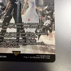 MTG Blessing of the Oracle – Akroma’s Will (Showcase) – Final Fantasy – NM – - Image 4