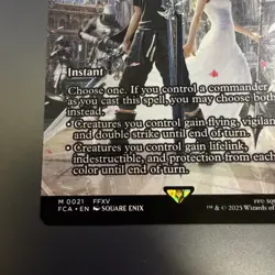 MTG Blessing of the Oracle – Akroma’s Will (Showcase) – Final Fantasy – NM – - Image 5