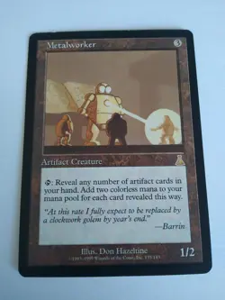 Metalworker MTG, Urza's Destiny, Lightly Played Condition, Fast Shipping #2 - Image 1