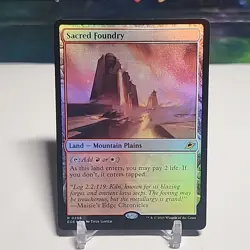 Sacred Foundry Edge of Eternities Foil - Image 1