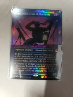 Donatello, Mutant Mechanic (Borderless) Teenage Mutant Ninja Turtles Foil - Image 1