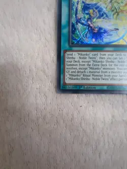 MZMU-EN019 Mikanko Shinbu - Noble Twins Secret Rare 1st Edition YuGiOh - Image 4