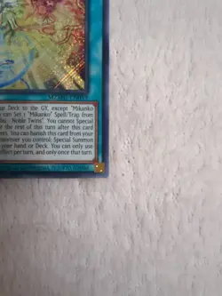 MZMU-EN019 Mikanko Shinbu - Noble Twins Secret Rare 1st Edition YuGiOh - Image 5