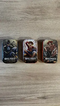 FULL SET One Piece TCG Artset Mini Tin Pack VOL. 2 TS-02 (OP-13) ENG - Image 1