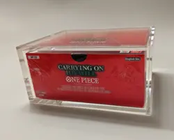 One Piece TCG Booster Box Acrylic Protective Display Case - Image 2