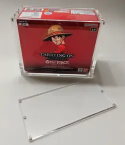 One Piece TCG Booster Box Acrylic Protective Display Case - Image 3