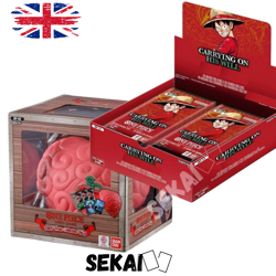 ONE PIECE OP13 BOOSTER BOX CARRYING ON HIS WILL ENGLISH + DEVIL FRUIT VOL 3 - Image 1