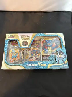 Pokemon TCG: Lucario VSTAR Premium Collection 820650851247 - Image 1