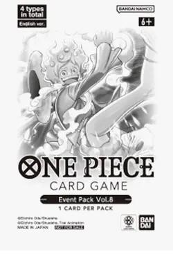 One Piece TCG Event Pack Vol. 8 - 1x - 1 Card Promo Pack - English - SEALED - Image 1