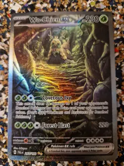 Pokemon TCG: Wo-Chien ex 257/193 Paldea Evolved Special Illustration Rare - Image 2