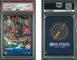 PSA 10 2024 One Piece Korean Roronoa Zoro #025 OFFICIAL EVENT PRIZE LOW POP - Image 3