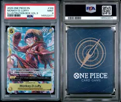 Monkey.D.Luffy (Illustration Box Vol.3) OP07-109 One Piece Promotion Cards Foil - Image 3