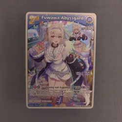 Hololive OFFICIAL CARD GAME Fuwawa Abyssgard (RR) hBP03-043 Elite Spark English - Image 1