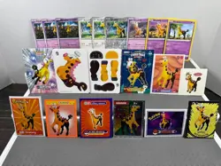 Pokemon Lot of Cards and Stickers Girafarig #203 Girafarig Only Lot of 20 - Image 1