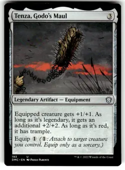 Tenza, Godo's Maul Commander: Dominaria United Regular MTG - Image 1