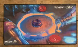 Magic: The Gathering (MTG) - Fallout Ultra Pro Foil Sol Ring Playmat - Image 1
