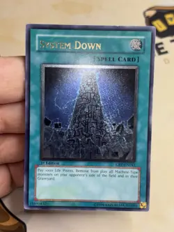 System Down CRV-EN041 Ultimate Rare 1st Edition YuGiOh! NM EURO - Image 2