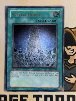 System Down CRV-EN041 Ultimate Rare 1st Edition YuGiOh! NM EURO - Image 3