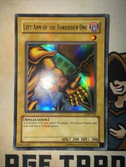 Left Arm of the Forbidden One - LOB-123 - Ultra Rare - Unlimited - Yugioh NM - Image 2