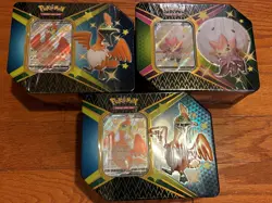 Pokemon Shining Fates - Tins Lot/Bundle of (3) - new and sealed - Image 1