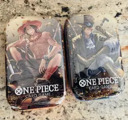 Sealed One Piece EB-03 Heroine and OP-14 Sleeved Booster Packs W Volume 2 Tins - Image 2