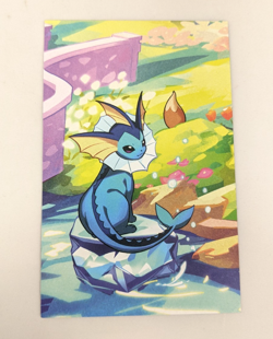 Pokemon TCG Vaporeon Scarlet & Violet Prismatic Evolutions Mini Tin Card Coin - Image 5