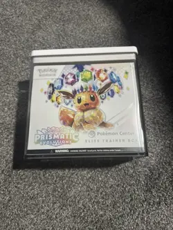 Prismatic Evolutions Pokemon Center Elite Trainer Box ETB Pokemon Cards Sealed - Image 2