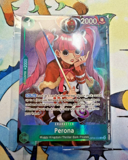 Perona (Illustration Box Vol.4) OP09-034 One Piece Promotion Cards Foil SEALED!! - Image 1