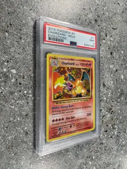 Pokemon TCG Cards Charizard 11/108 Evolutions Holo Rare PSA 9 MINT - Image 3