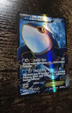 Pokemon TCG Kyogre EX Dark Explorers 104/108 Full Art Holo Ultra Rare - Image 2