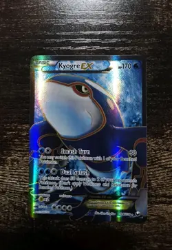 Pokemon TCG Kyogre EX Dark Explorers 104/108 Full Art Holo Ultra Rare - Image 4