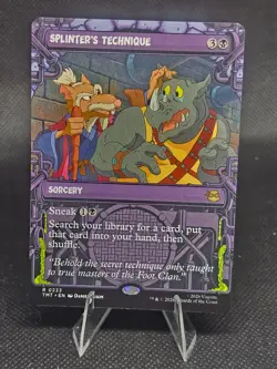 Splinter's Technique (Showcase) Teenage Mutant Ninja Turtles Regular - Image 1