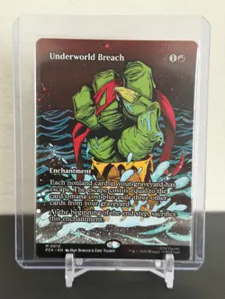 Magic MTG TMNT Underworld Breach PZA #10 Borderless, Pack Fresh NM - Image 1