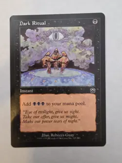 Magic The Gathering, Dark Ritual, Mercadian Masques, Regular - Image 1