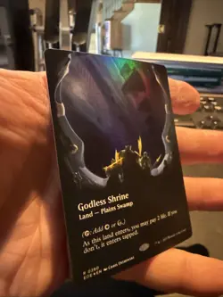 Godless Shrine (Borderless) Edge of Eternities Foil 280 NM - Image 2