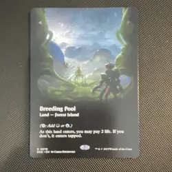 Magic: The Gathering Breeding Pool (Borderless) Edge of Eternities - Image 1