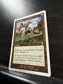 Caltrops #288/350 - Magic The Gathering - 7th Edition (Never Played) - Image 4
