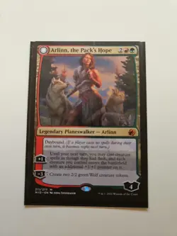 Arlinn, the Pack's Hope Innistrad: Midnight Hunt #211 MTG Magic The Gathering - Image 1