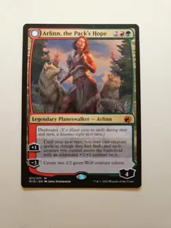 Arlinn, the Pack's Hope Innistrad: Midnight Hunt #211 MTG Magic The Gathering - Image 2