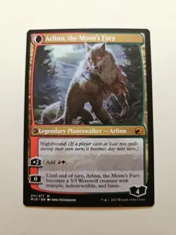 Arlinn, the Pack's Hope Innistrad: Midnight Hunt #211 MTG Magic The Gathering - Image 4