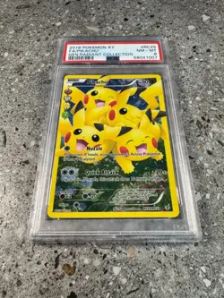 Pokemon TCG Pikachu RC29/RC32 Generations Radiant Collection Full Art Holo PSA 8 - Image 1