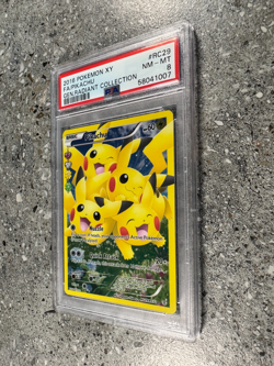 Pokemon TCG Pikachu RC29/RC32 Generations Radiant Collection Full Art Holo PSA 8 - Image 4