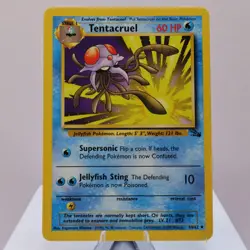 Pokemon TCG - Tentacruel 44/62 Fossil Uncommon WOTC 1999 - EXC - Image 2