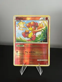 Pokemon Magby 46/95 Call of Legends Reverse Holo LP - Image 1