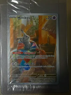 (TWO) #5 Mimikyu 075 Pokemon Center Black Star Promo SEALED Stamped Pokemon - Image 3