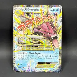 Pokemon M Gyarados EX 27/122 MP Ultra Rare XY Breakthrough - Image 1
