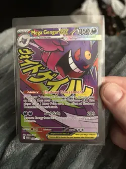 Mega Gengar Ex 269/217 Pokemon Ascended Heroes Mega Attack Rare Pack Fresh NM - Image 1